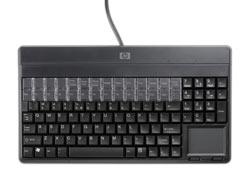 HP POS USB Keyboard with Magnetic Stripe Reader