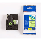 Brother TZE-C51 DirectLabel black on yellow Laminat 24mm x 5m for Brother P-Touch TZ 3.5-24mm/HSE/36mm/6-24mm/6-36mm