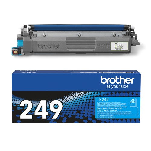 Brother TN-249C Toner-kit cyan extra High-Capacity, 4K pages ISO/IEC 19752 for Brother HL-L 8200/MFC-L 8300