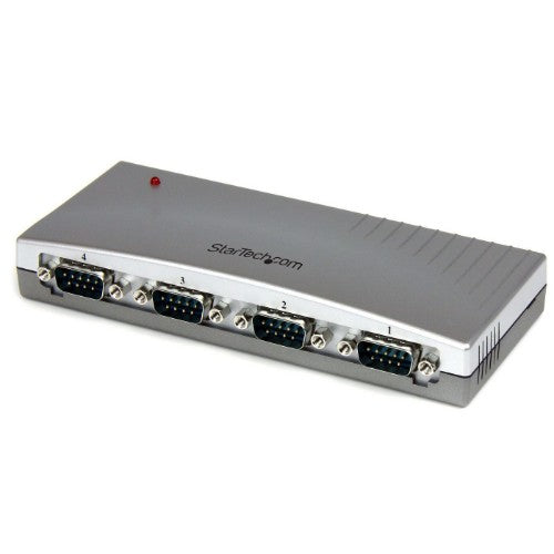 StarTech.com 4 Port USB to RS232 Serial DB9 Adapter Hub - TAA