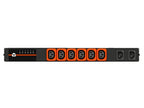 Vertiv Geist AUR5M1R5-06L137-1C14C14A900-D power distribution unit (PDU) 6 AC outlet(s) 0U Black