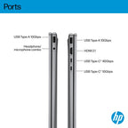 HP OmniBook X FlipNGAI OmniBook X Flip 2-in-1 Laptop Next Gen AI 16-ar0009na Copilot+ PC AMD Ryzen AI 5 340 40.6 cm (16") Touchscreen 2K 16 GB LPDDR5x-SDRAM Wi-Fi 7 (802.11be) Windows 11 Home Silver