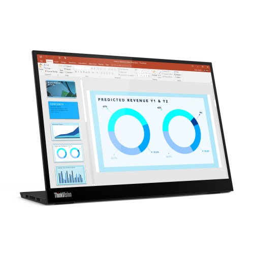 Lenovo ThinkVision M14d computer monitor 35.6 cm (14") 2240 x 1400 pixels 2.2K LED Black