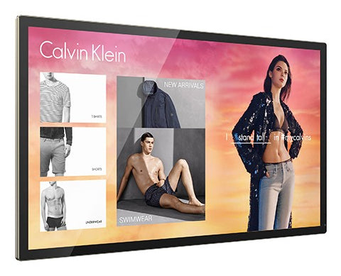 Allsee Technologies WP43B Signage Display Interactive flat panel 109.2 cm (43") LCD Wi-Fi 500 cd/m² Black Touchscreen