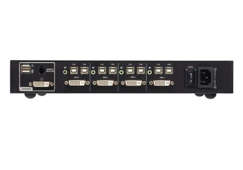 ATEN CS1184D4C KVM switch Rack mounting Black