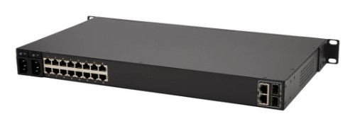 Tripp Lite B098-016 16-Port Console Server, USB Ports (2) - Dual GbE NIC, 16 Gb Flash, SD Card, Desktop/1U Rack, TAA