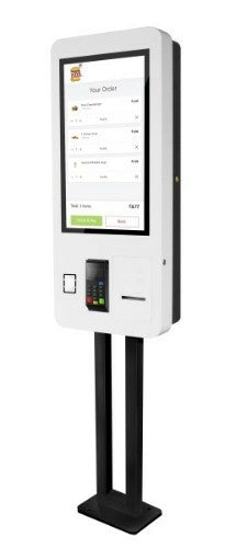 Allsee Technologies SO27C Signage Display Kiosk design 68.6 cm (27") LED Wi-Fi 350 cd/m² Full HD White Touchscreen Built-in processor 24/7