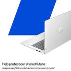 HP ProBook 4 G1q Next Gen AI PC Copilot+ PC Snapdragon X1-26-100 Laptop 35.6 cm (14") WUXGA 32 GB LPDDR5x-SDRAM 512 GB SSD Wi-Fi 7 (802.11be) Windows 11 Pro Silver