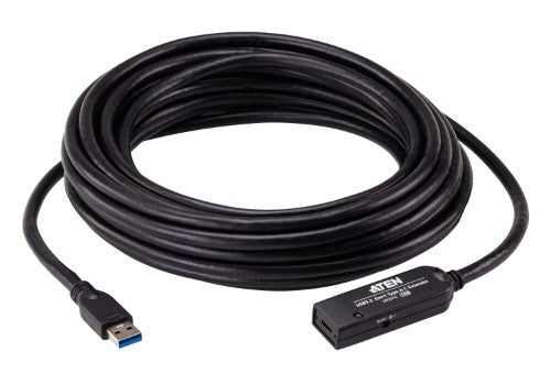 ATEN UE331C USB cable USB 3.2 Gen 1 (3.1 Gen 1) 10 m USB A Black
