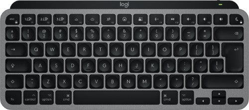 Logitech Master MX Keys Mini For Mac keyboard Home/Office Bluetooth QWERTY US International Black, Grey