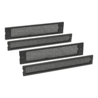 APC NetShelter CX, Mini, Dust Filter Pack, 38U, Includes 2 Small and 2 Large Filters, Black