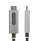 StarTech.com 6.6ft (2m) DisplayPort to HDMI Adapter Cable, 8K 60Hz, 4K 144Hz, HDR10, DP 1.4 to HDMI 2.1 Active Video Converter, DisplayPort Desktop to HDMI Monitor, M/M - DP to HDMI Cord
