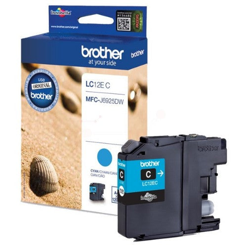 Brother LC-12EC Ink cartridge cyan, 1.2K pages ISO/IEC 24711 for Brother MFC-J 6925