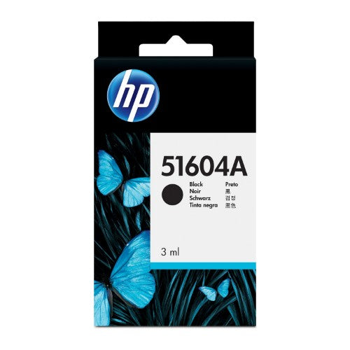 HP 51604A Printhead cartridge black for Normal paper, 500 pages 3ml for HP ThInkJet/Reiner Speed-i-Jet 798