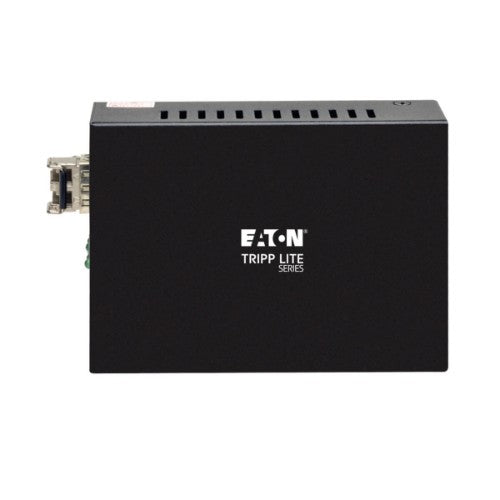 Tripp Lite N785-INT-LC-MM Gigabit Multimode Fiber to Ethernet Media Converter, 10/100/1000 LC, International Power Supply, 850 nm, 550M (1804.46 ft.)