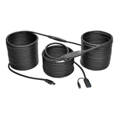 Tripp Lite U330-20M USB 3.0 SuperSpeed Active Extension Repeater Cable (USB-A M/F), 20M (65.61 ft.)