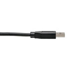 Tripp Lite U428-003-CRA USB-C to USB-A Cable (M/M), Right-Angle C, USB 3.2 Gen 1 (5 Gbps), Thunderbolt 3 Compatible, 3 ft. (0.91 m)