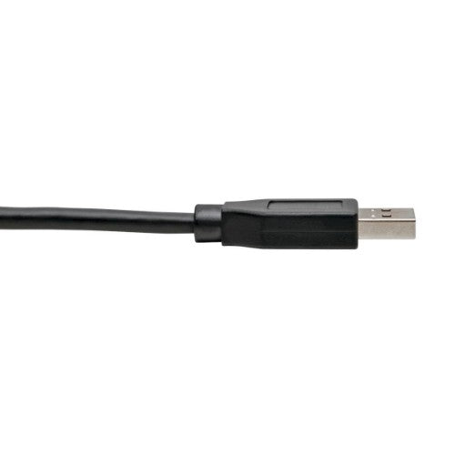 Tripp Lite U428-003-CRA USB-C to USB-A Cable (M/M), Right-Angle C, USB 3.2 Gen 1 (5 Gbps), Thunderbolt 3 Compatible, 3 ft. (0.91 m)