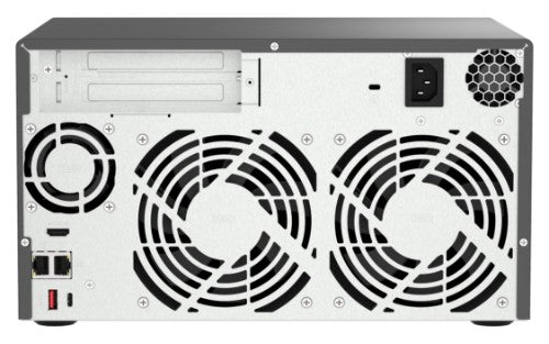 QNAP TVS-H874T-I9-64G NAS/storage server Tower Intel® Core™ i9 64 GB DDR4 0 TB QNAP QTS Black