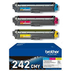 Brother TN-242CMY Toner MultiPack C,M,Y, 3x1.4K pages ISO/IEC 19798 Pack=3 for Brother HL-3142