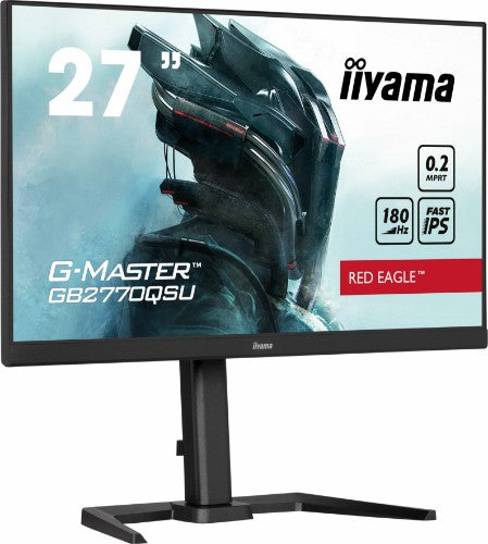 iiyama G-MASTER Unleash your full gaming potential with the Fast IPS GB2770QSU Red Eagle