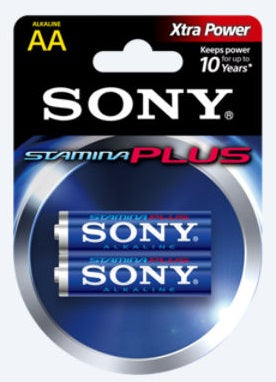 Sony Alk Stamina Plus LR6-AA x2 pcs Single-use battery Alkaline