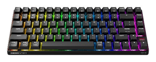 CHERRY XTRFY K33 Compact Wireless keyboard Gaming USB + RF Wireless + Bluetooth QWERTY US English Black