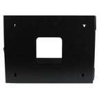 StarTech.com 4-Post 6U Hinged Wall-Mount Network Rack, 19" Open Frame Server Rack with 19.8in Mounting Depth, Wall Mount Swing Out Data Rack for IT / AV / Patch Panel / Computer Equipment