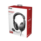 Trust 21661 headphones/headset Wired Head-band Calls/Music Black
