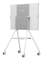 Logitech Rally Board 65 Cart Grey, White Flat panel Multimedia cart