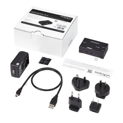 StarTech.com DisplayPort Signal Booster - DP Extender - 4K 60Hz - TAA