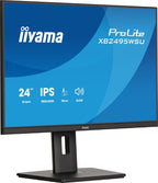 iiyama ProLite XB2495WSU-B1 computer monitor 61.2 cm (24.1") 1920 x 1200 pixels WUXGA LCD Black