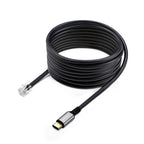 StarTech.com USB-C to RJ9 Adapter for Office Phone Handset or Wired/Wireless Headset, Use Existing Landline Hardware, 6ft/1.8m, For Laptop/Desktop Computer/Mobile