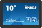 iiyama TW1023ASC-B2P computer monitor 25.6 cm (10.1") 1280 x 800 pixels Touchscreen Black