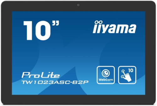 iiyama TW1023ASC-B2P computer monitor 25.6 cm (10.1") 1280 x 800 pixels Touchscreen Black