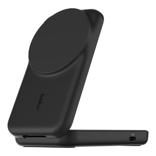 Belkin WIZ038MYBK mobile device charger Headphones, Smartphone Black USB Wireless charging Fast charging Indoor