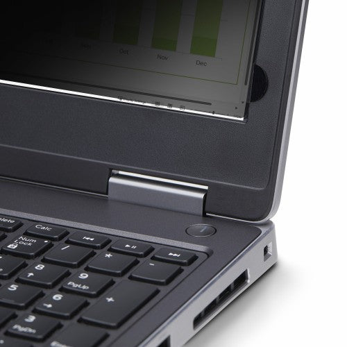 StarTech.com 14-inch 16:10 Flip-Up Privacy Screen with Touch, Anti-Glare Blue Light Filter, Laptop Monitor Screen Protector, +/- 30 Deg. View Angle