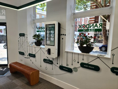 Allsee Technologies SO27C Signage Display Kiosk design 68.6 cm (27") LED Wi-Fi 350 cd/m² Full HD White Touchscreen Built-in processor 24/7