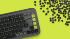 Logitech POP Icon Keys keyboard Universal Bluetooth QWERTY UK English Graphite