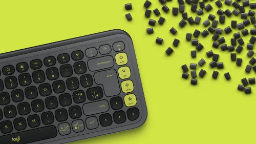 Logitech POP Icon Keys keyboard Universal Bluetooth QWERTY UK English Graphite