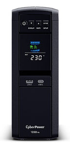 CyberPower CP1350EPFCLCD-UK uninterruptible power supply (UPS) Line-Interactive 1.35 kVA 810 W 6 AC outlet(s)