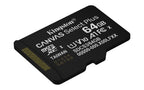 Kingston Technology 64GB microSDXC Canvas Select Plus Gen3 100MB/s A1 Card + Adapter