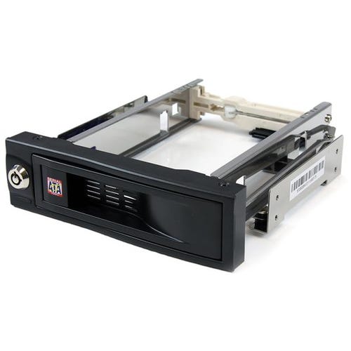 StarTech.com 5.25in Trayless Hot Swap Mobile Rack for 3.5in Hard Drive, TAA-Compliant