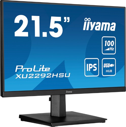 iiyama ProLite 21.5” IPS technology panel with 100Hz refresh rate