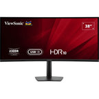 Viewsonic VA3820C LED display 96.5 cm (38") 3840 x 1600 pixels Wide Quad HD+ Black