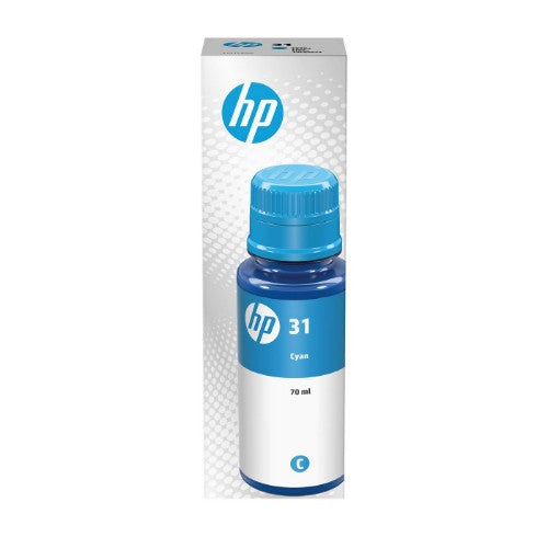 HP 1VU26AE/31 Ink cartridge cyan, 8K pages 70ml for HP Smart Tank Plus 555/Wireless 455/7005