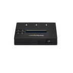 StarTech.com Standalone 1 to 2 USB Thumb Drive Duplicator and Eraser, Multiple USB Flash Drive Copier, System and File and Whole-Drive Copy at 1.5 GB/min, Single and 3-Pass Erase, LCD Display - TAA