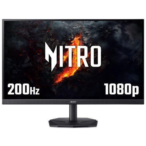 Acer KG1 Nitro KG241YX3 - 23.8" Full HD (1920x1080), 200Hz, 0.5ms, ZeroFrame, HDR10, FreeSync Premium Gaming Monitor