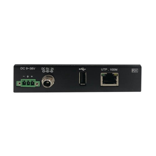 Tripp Lite B203-101-IND-ER 1-Port Industrial USB over Cat6 Extender, ESD Protection, PoC - USB 2.0, Mountable, 330 ft., TAA