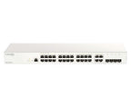 D-Link 28-Port Gigabit Nuclias Smart Managed Switch including 4x 1G Combo Ports